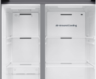 Lodówka Samsung RS70F65QETEO No Frost 178,6cm Stal Szczotkowana Kostkarka Twistowa AI 655L - 1351924 - zdjęcie 4